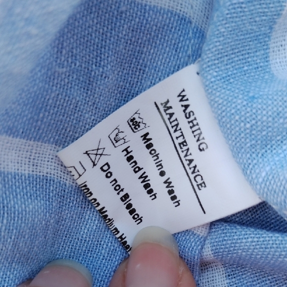 Yidarton Blue and White Striped Blouse - Picture 11 of 11